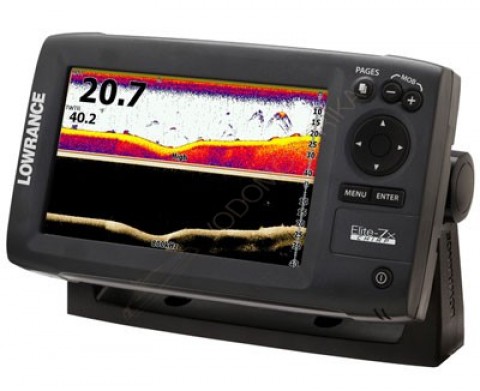 Картплоттер-эхолот Lowrance Elite-7x CHIRP (83/200+455/800kHz)